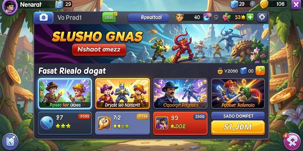 Menu pengaturan yang mudah dipahami dan diakses.