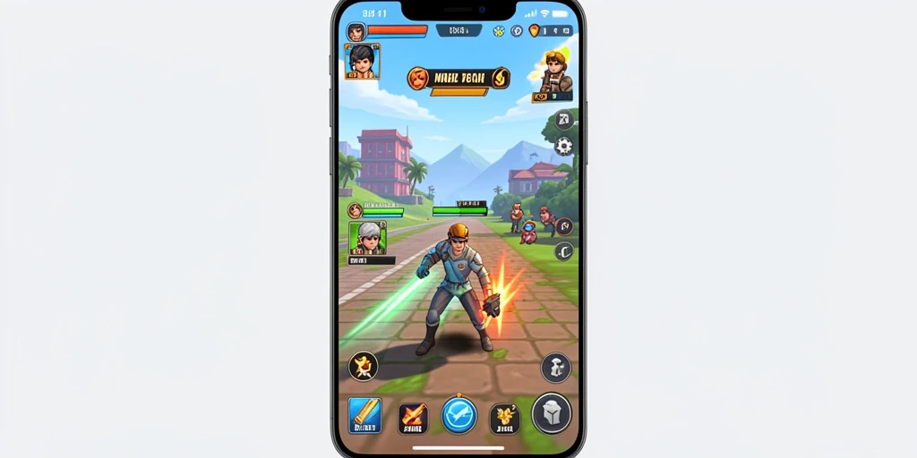 Screenplay gameplay yang mendebarkan dan penuh tantangan.