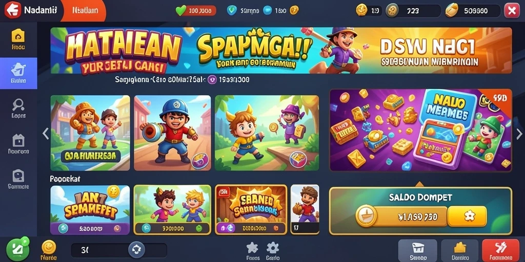 Karakter-karakter unik dengan desain yang menawan.