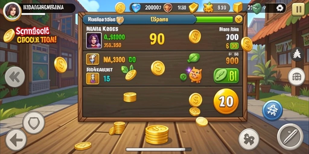 Screenshot menggambarkan interaksi sosial antar pemain.