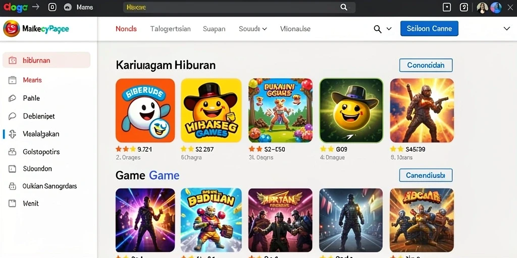 Karakter unik yang bisa dipilih pemain.