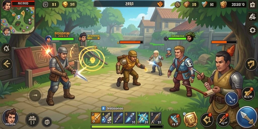 Fitur multiplayer yang memungkinkan kompetisi seru.