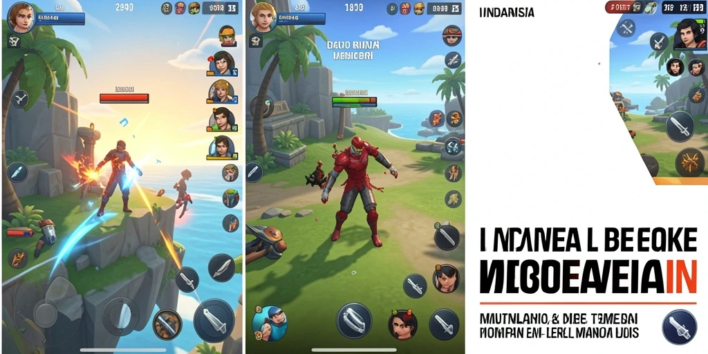 Momen seru dalam mode multiplayer yang kompetitif.